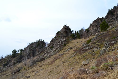 Скалы горы Бабырган
