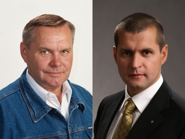 Геннадий Михайлович и Роман Геннадьевич Строителевы.